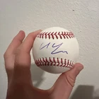 Cole Young Signed Autographed Rawlings MLB Baseball Seattle Mariners Prospect