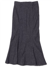 Zara Womens Denim Mermaid Skirt Small W26  Na...