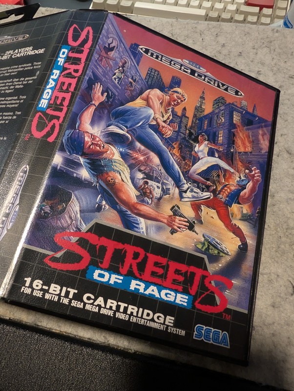 Streets of Rage - Sega Mega Drive - Complete In Box