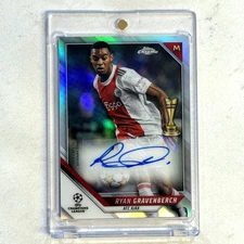 2021-22 Topps Chrome Ryan Gravenberch All Star Rookie Auto Autograph Rc #CA-RG