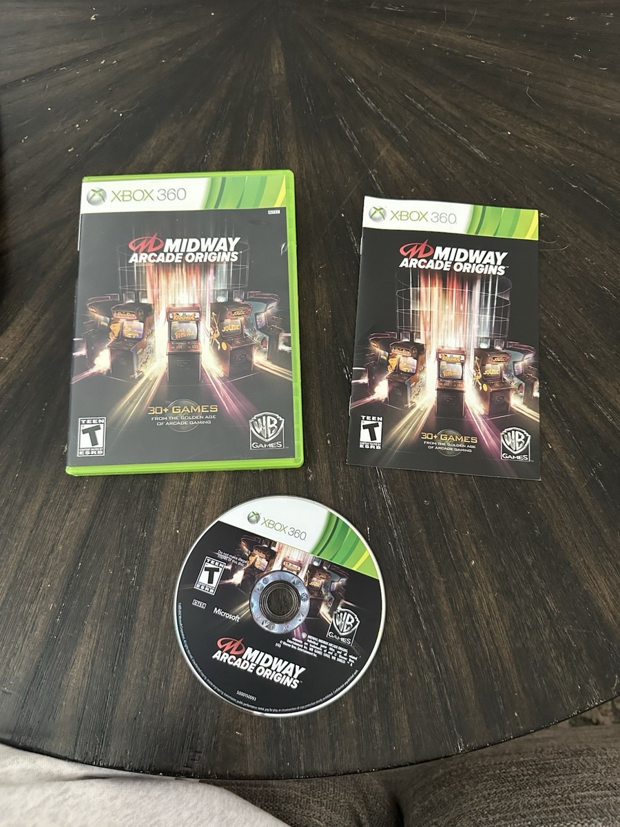 XBOX 360 Game Midway Arcade Origins CIB Complete In Box | eBay