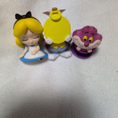 Disney Alice in Wonderland Capsule Toy Alice White Rabbit Cheshire Cat