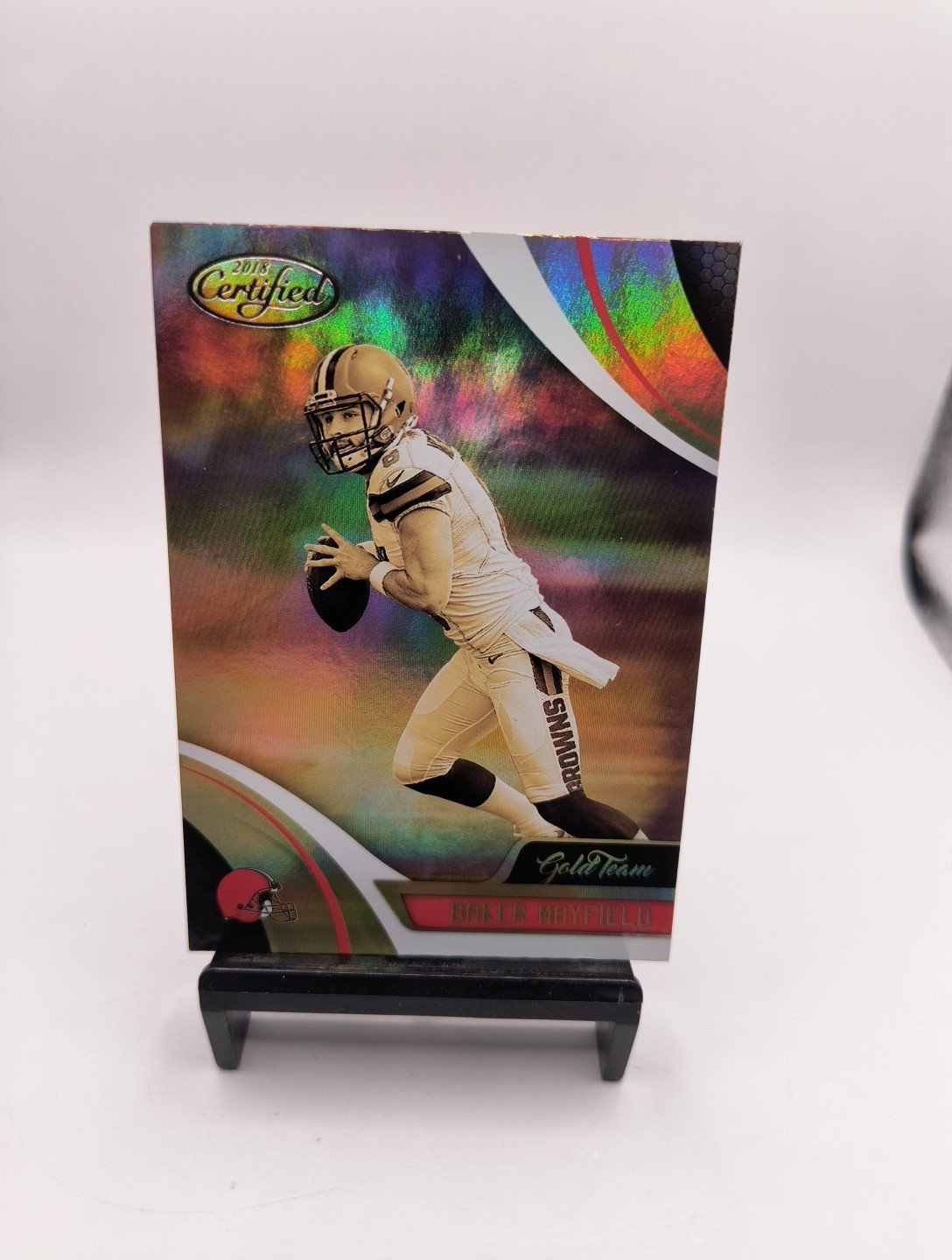 2018 Certified Gold Team Baker Mayfield #GT-BAM Rookie RC Bucs