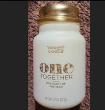 Yankee Candle One Together 2019 Scent Of The Year Gold Lid New