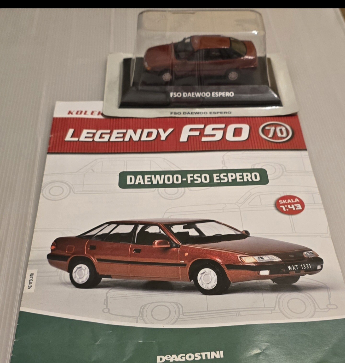 DeAgostini 1:43 FSO DAEWOO ESPERO