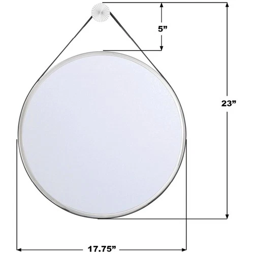 Crystorama CAL-M218-PN Callahan 23 X 17.75 inch Polished Nickel Mirror - Picture 7 of 7