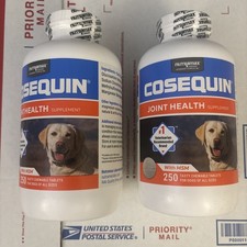 Lot Of 2 COSEQUIN MAXIMUM STRENGTH PLUS MSM 250 COUNT