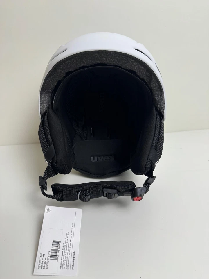 Uvex S56s317 Kinder Skihelm & Skibrille Weiß matt – Schutz & Komfort - Bild 4 von 4