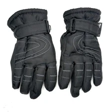 Polar Extreme Insulated Snowboard Ski Adjustable Cuff Snow Kids Gloves 4-7 Black