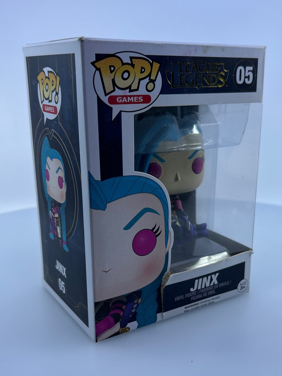 Funko POP! Games League of Legends Jinx #5 Vinyl Figure DAMAGED