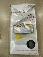 Munchkin High 'n Dry Corner Bath Toy Organizer and Storage Grey