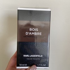 Image of Karl Lagerfeld Bois D'Ambre Eau de Toilette 50ml New and Sealed