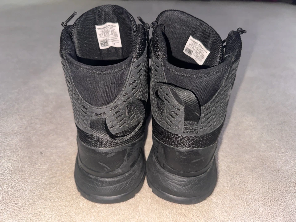 UNDER ARMOUR MENS Mid Tactical Boots Military Police Size 11 - Image 4 of 4