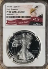 2018-S Proof Silver American Eagle NGC PF70 Ultra Cameo - Early Realeases Label