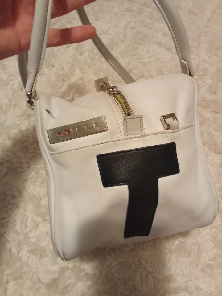 Borsa Gilli Cube Fiat vintage bianco - Immagine 2 di 4