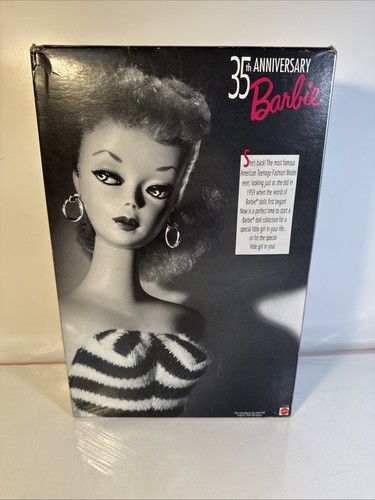 NIB Original 1959 Barbie Doll 35th Anniversary Special Edition 1993 Mattel - Picture 7 of 11