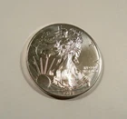 2014 AMERICAN SILVER EAGLE BU COIN NICE WHITE IN US MINT CAPSULE