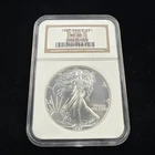 1987 American Silver Eagle Coin - NGC MS69 Beautiful!
