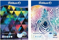 Pelikan Zeichenblock Malblock A3, 20 Blatt, Motive Sortiert