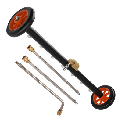 #ad Undercarriage Pressure Washer Attachment 2 in 1 Pressure Washer Water Broom $42.06