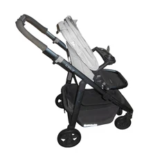 UPPAbaby Cruz v1 Stroller (Foldable & Adjustable) Silver