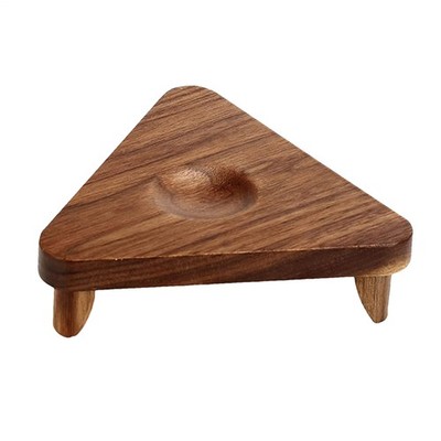 Wooden Stand Ball Storage Rack for Basketball, Football and Baseball