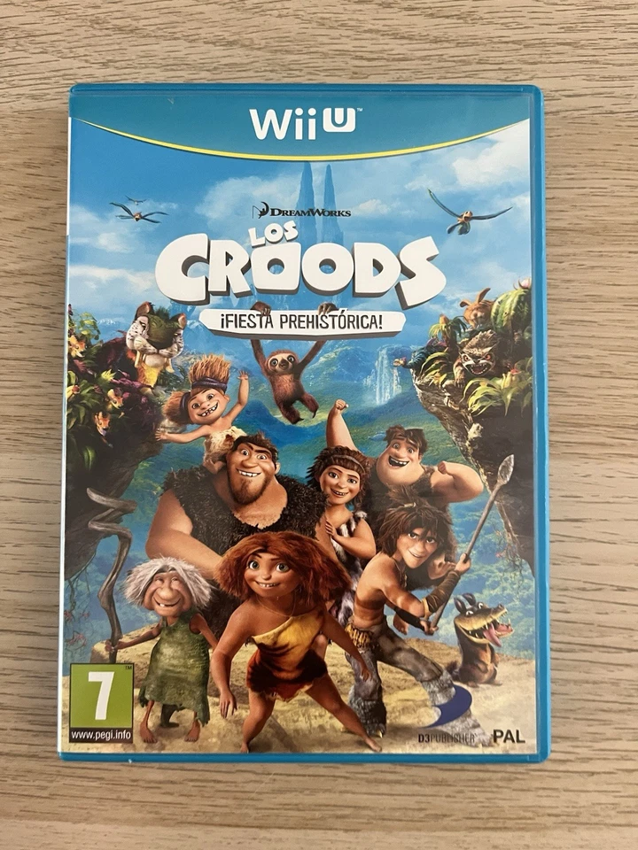 LOS CROODS FIESTA PREHISTORICA - NINTENDO WII U WIIU - PAL ESPAÑA, foto 1 de 5