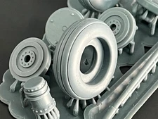 Phase Hangar 1/32 32060 TBD Devastator Wheels and Tailhook (Trumpeter)