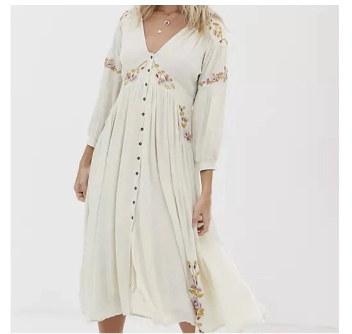 Free People Embroidered Dresses for Women for sale | eBay