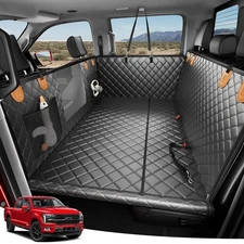 Zanch Heavy-Duty Dog Truck Seat Cover, Flat Solid Back Seat Extender for Mult...