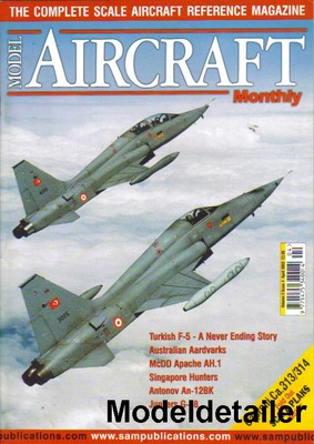 Model Aircraft Monthly V.2 N.4 Caproni F-5 Aardvarks Apache AH.1 Antonov Junkers