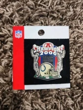 INDIANAPOLIS COLTS 2006 AFC CHAMPIONS PIN NFL Football Licensed Product NEW
