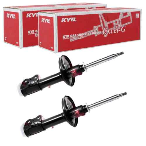 2x KYB GAS PRESSURE SHOCK ABSORBER FRONT FITS TOYOTA AVENSIS LEFT + RIGHT - Picture 1 of 4