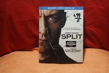 Split Blu-ray, 2016 No Blueray Only DVD Digital Action SCFI W/Slipcover