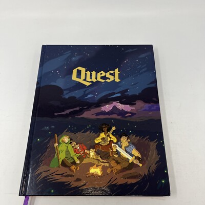 Quest Game Book by T. C. Sottek 2019 HC RPG The Adventure Guild Role Playing