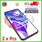 2 件装 Hydrogel 屏幕保护膜 适用于苹果 iPhone 16 15 14 13 12 11 Pro Max X XS 8