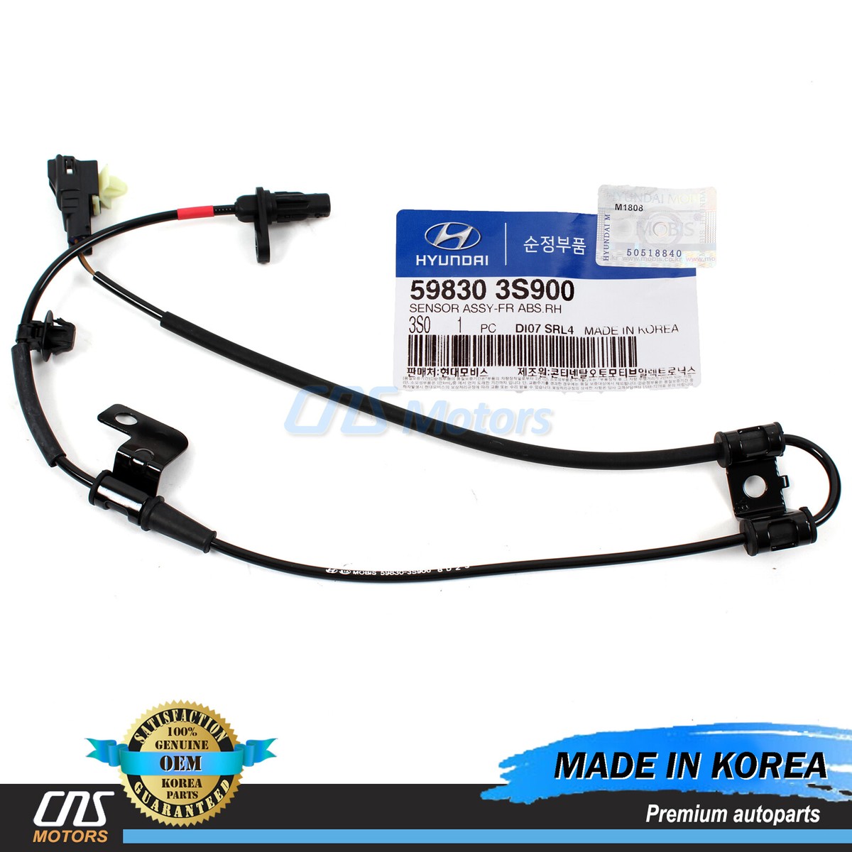 Genuine ABS Wheel Speed Sensor OEM for 2011-2012 Hyundai