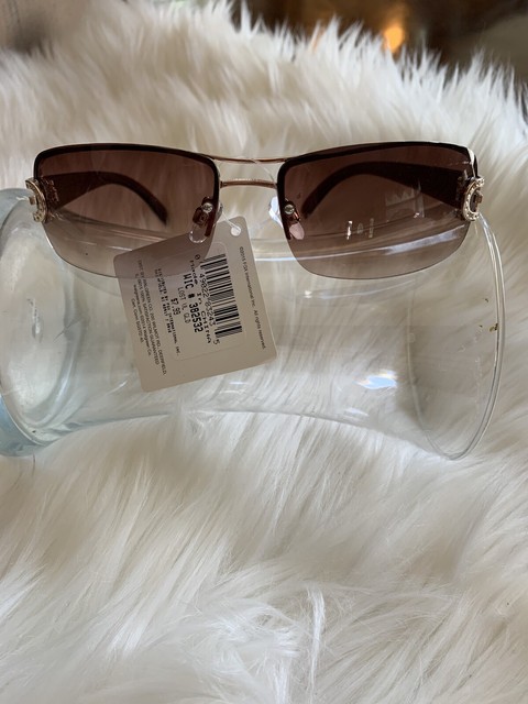 foster grant rimless sunglasses