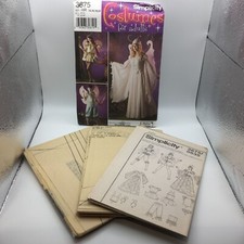 Simplicity Pattern 3675 Womens Adult Costumes Fairy Princess Size RR 14 16 18 20
