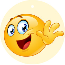 XXL 18X18 cm Autoaufkleber Sticker Emoji Symbol Aufkleber