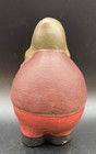 Vintage Chulucanas Peru Man Clay Pottery Sculpture Folk Art Round RARE — photo 3