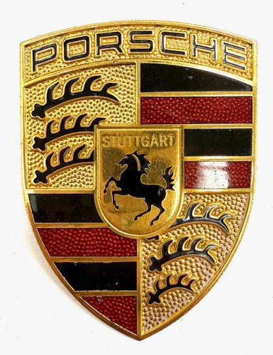 Porsche 996 993 986 Boxster Wappen Motorhaube Emblem 99655921101 Original