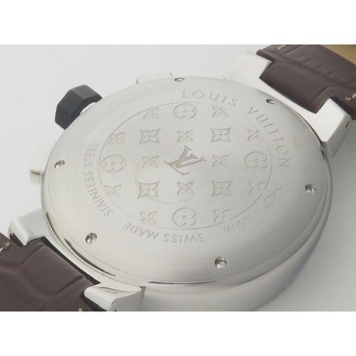 Louis Vuitton Tambour Voyage Chronograph Q102C Automatic 888 Limited Men's Watch - Picture 6 of 9