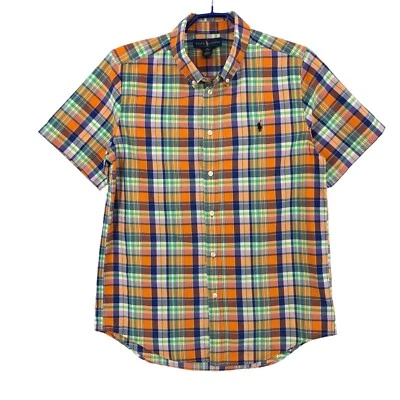 Ralph Lauren Kinder Jungen Kurzärmelig Freizeit Formelle Hemd Größe XL (18-20) - Bild 1 von 4