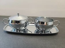 Milbern Creation Creamer and Sugar Bowl w/lid