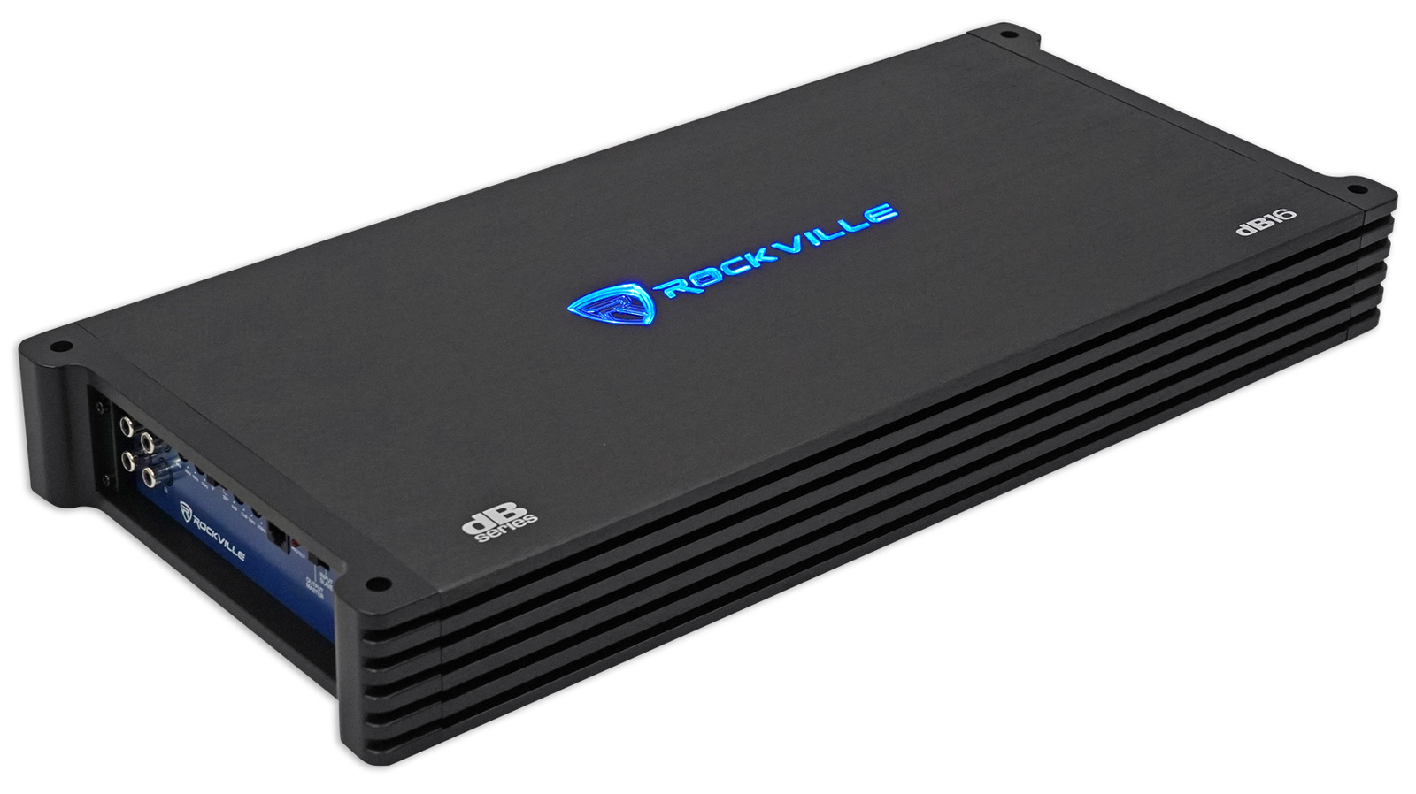 Rockville dB16 8000 Вт Пиковый 2000 Вт Среднеквадратичный Монофонический усилитель на 2 Ом Комплект усилителей