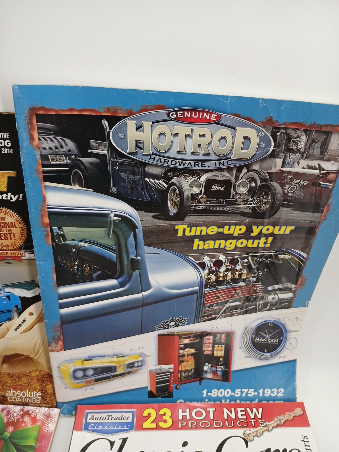 (Lot Of 6) Vintage Books Car Parts Props JEGS.com Classic Cars Hot Rod Magazine 