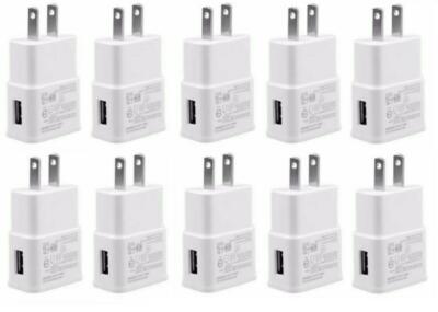 10x 2A USB Wall Charger Plug Home Power Adapter For Samsung LG HTC Amazon Kindle