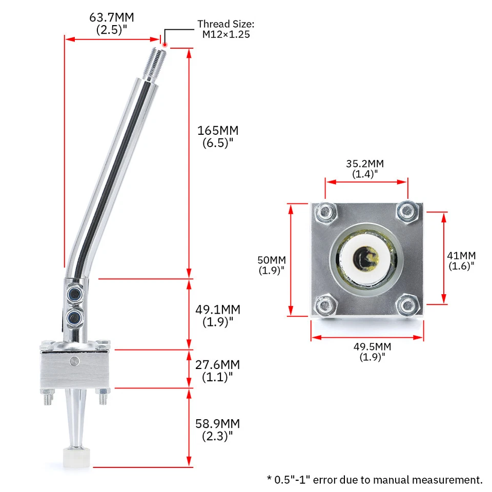 Palanca de cambios corta de 5 velocidades para camioneta Toyota 75-95 e Hilux 2x2 4 cilindros W55 W57 W58 R154 Foto 3 de 4