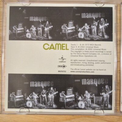 Camel by Camel (CD, 2002) UK MCA Records – 8829252 42288292524| eBay